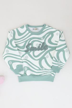 3-7 Yaş Çocuk Sweat Yeşil - 625413.1576.