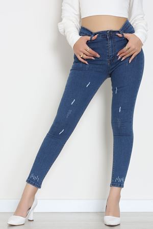 Dar Paça Kot Pantolon Mavi - 42702.2121.