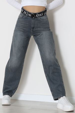 Kemerli Baggy Kot Pantolon Tintli - 32535.1566.