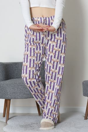 Süprem Pijama Altı Mor - 55008.1567.