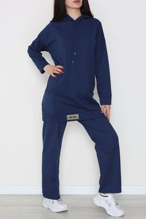 İki İplik Eşofman Takımı Lacivert - 52112.2032.