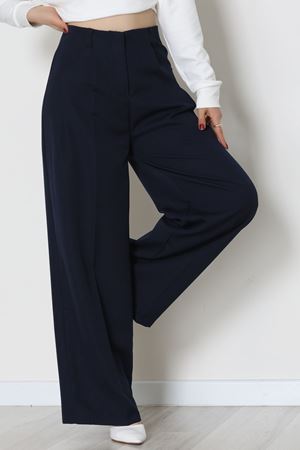 Cepten Pileli Palazzo Pantolon Koyulaci - 90113.1397.