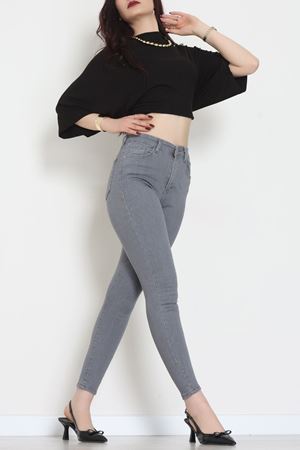 Dar Paça Kot Pantolon Gray - 42704.2121.