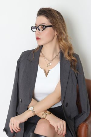 Mavi Işık Koruyucu Gözlük Siyah1 - 21111.1724.