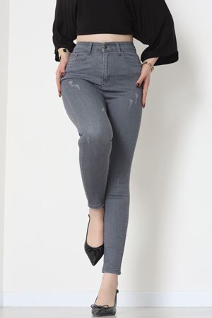 Dar Paça Kot Pantolon Füme - 42701.2121.