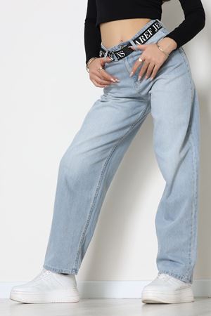 Kemerli Baggy Kot Pantolon Buzasit - 32535.1566.