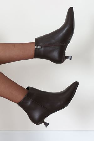 4 Cm Topuklu Bot Acıkahve - 32571.264.