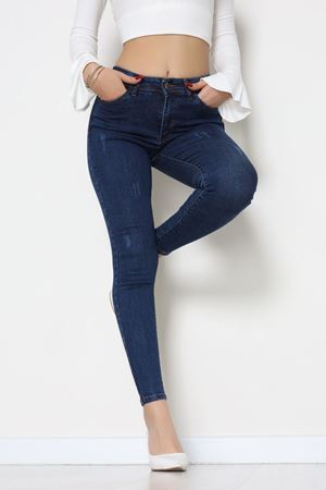 Dar Paça Kot Pantolon Koyumavi - 42902.2128.