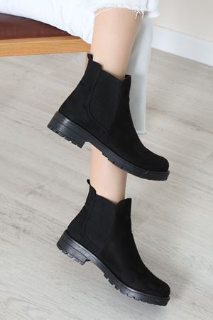 3 Cm Topuklu Bot Siyahsüet - 32662.264.