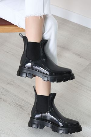 Lastik Detaylı Bot Siyahrugan - 31845.264.