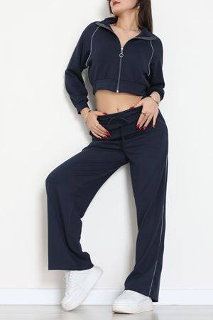 Biyeli Crop Eşofman Takımı Laci - 4130.1247.