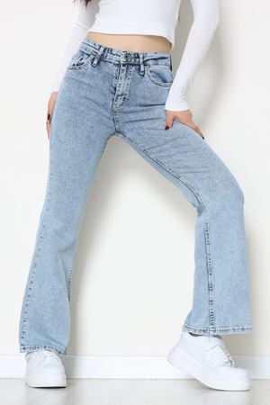 İspanyol Kot Pantolon Buzmavi - 31811.2059.