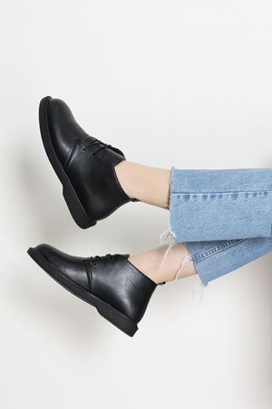 Bağcıklı Bot Siyahderi - 32660.264.