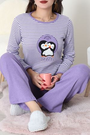 Kaşkorse Pijama Takımı Mor - 52141.1567.