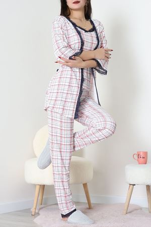 3'Lü Pijama Seti Ekruekose - 52170.2123.