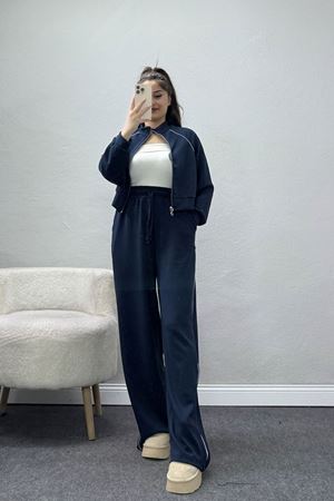 Biyeli Crop Eşofman Takımı Laci - 4130.1247.