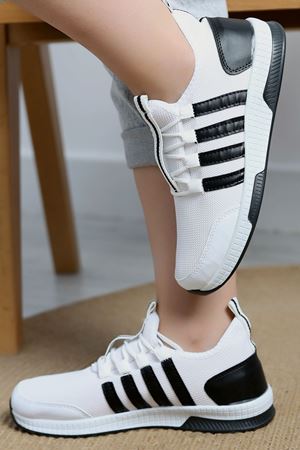 Günlük Spor Ayakkabı Beyazsiyah - 30305.264.