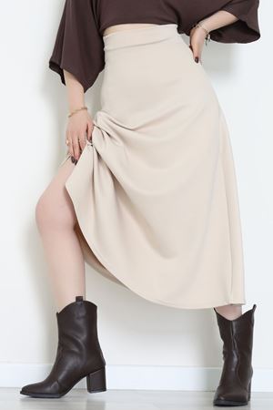 Scuba Kumaş Çan Etek Ekru - 51231.1567.