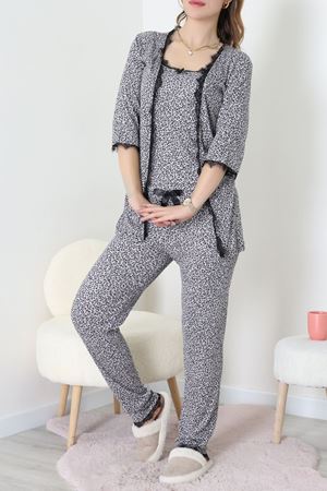 3'Lü Pijama Seti Fümeleopar - 52170.2123.