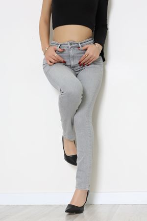 Dar Paça Kot Pantolon Gri - 31896.1904.