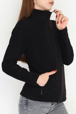 Unisex Polar Ceket Siyah - 51002.053.