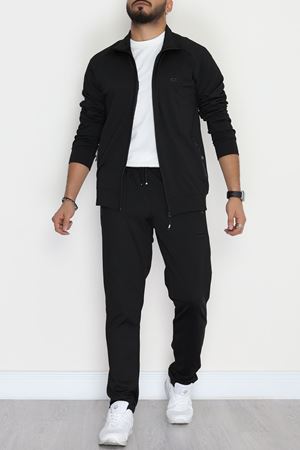 Dalgıç Kumaş Erkek Eşofman Takımı Siyah - 42537.1937.