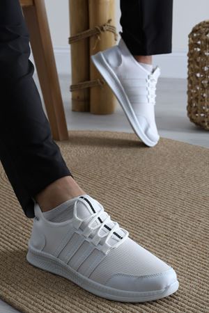 Erkek Spor Ayakkabı Beyaz - 31466.264.