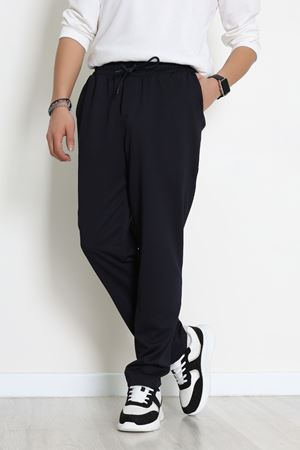 Rahat Kesim Penye Pike Erkek Pantolon Koyulacivert - 81377.1837.