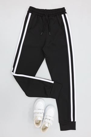 8-16 Yaş Dalgıç Eşofman Altı Siyah - 55036.2066.