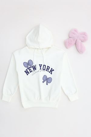 2 İplik Şardonsuz Penye Sweat 6-9 Yaş Ekru - 6264210.1576.