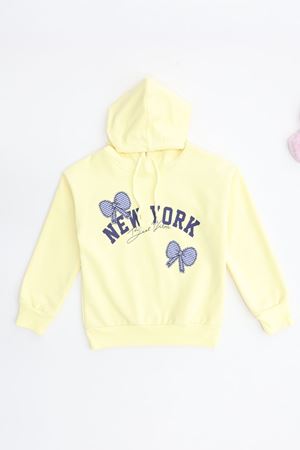 2 İplik Şardonsuz Penye Sweat 6-9 Yaş Sarı - 6264210.1576.