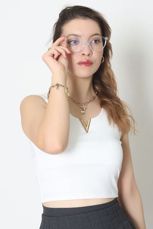 Mavi Işık Korumalı Ekran Gözlüğü Beyazşeffaf - 21111.1724.