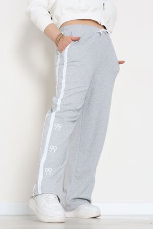 2 İplik Büyük Beden Eşofman Altı Gri - 52178.1005.