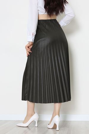 Pileli Etek Haki - 52207.1005.