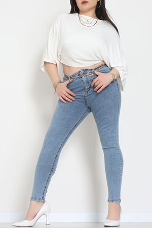 Büyük Beden Kot Pantolon Karyıkama - 31827.2121.