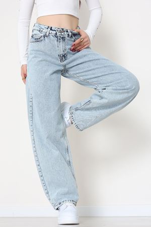 Tokalı Baggy Kot Pantolon Karyıkama - 31581.1184.