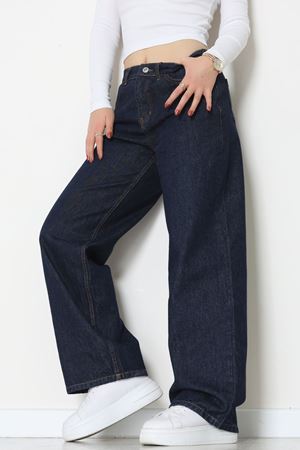 Palazzo Kot Pantolon Koyulacivert - 31554.2088.