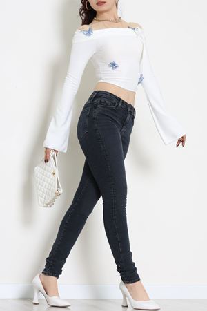 Dar Paça Kot Pantolon Lacivert - 31896.1904.