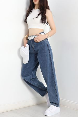 Baggy Kot Pantolon Mavi - 31158.2059.