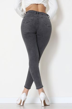 Dar Paça Kot Pantolon Füme - 31821.1904.