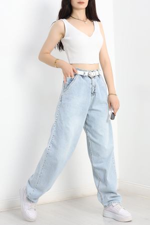Baggy Kot Pantolon Açıkmavi - 31160.2059.