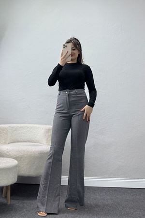 Poliviskon İspanyol Pantolon Antrasit - 51023.1779.