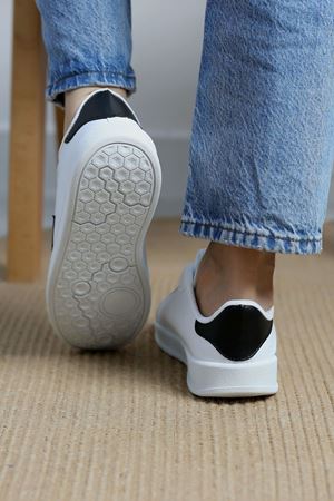 Yıldızlı Spor Ayakkabı Beyazsiyah - 31295.264.