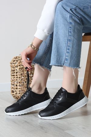 Spor Günlük Ayakkabı Siyahbeyaz - 31819.264.