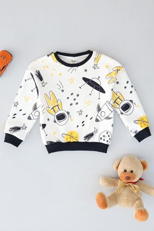 3-7 Yaş Çocuk Sweat Lacivert - 225531.1576.