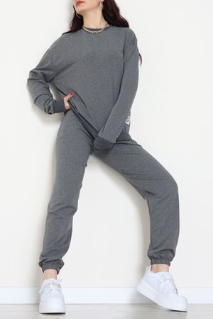 Armalı Eşofman Takımı Füme - 20087.1857.