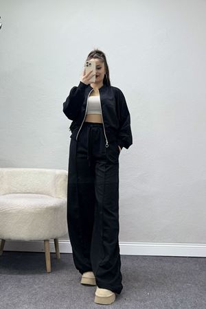 2 İplik Eşofman Takımı Siyah - 55022.1857.