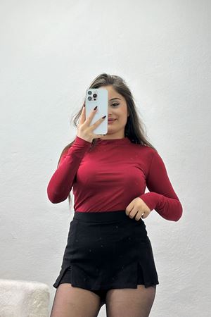 Yarım Balıkçı Body Bordo - 40073.599.