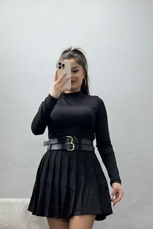 Yarım Balıkçı Yaka Dalgıç Body Siyah - 21728.200.