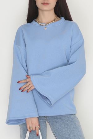 3 İplik Şardonlu İspanyol Kol Sweat Bebemavi - 42606.1878.
